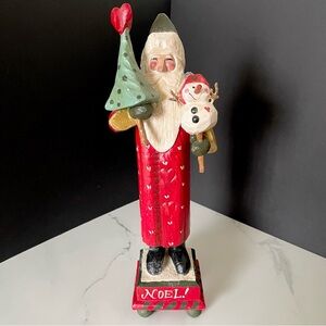 Large 17.5" Noel Santa by House of Hatten